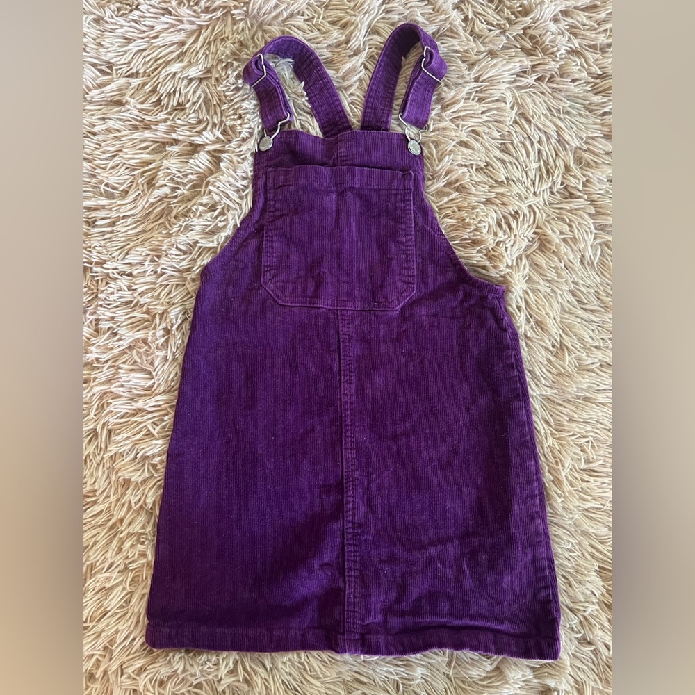 💛3 for $16 Sale/Purple Overalls Dress Girls